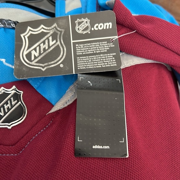 Adidas NHL Forsberg Jersey Size 52 Blue,Wine New with tag - Picture 6 of 6